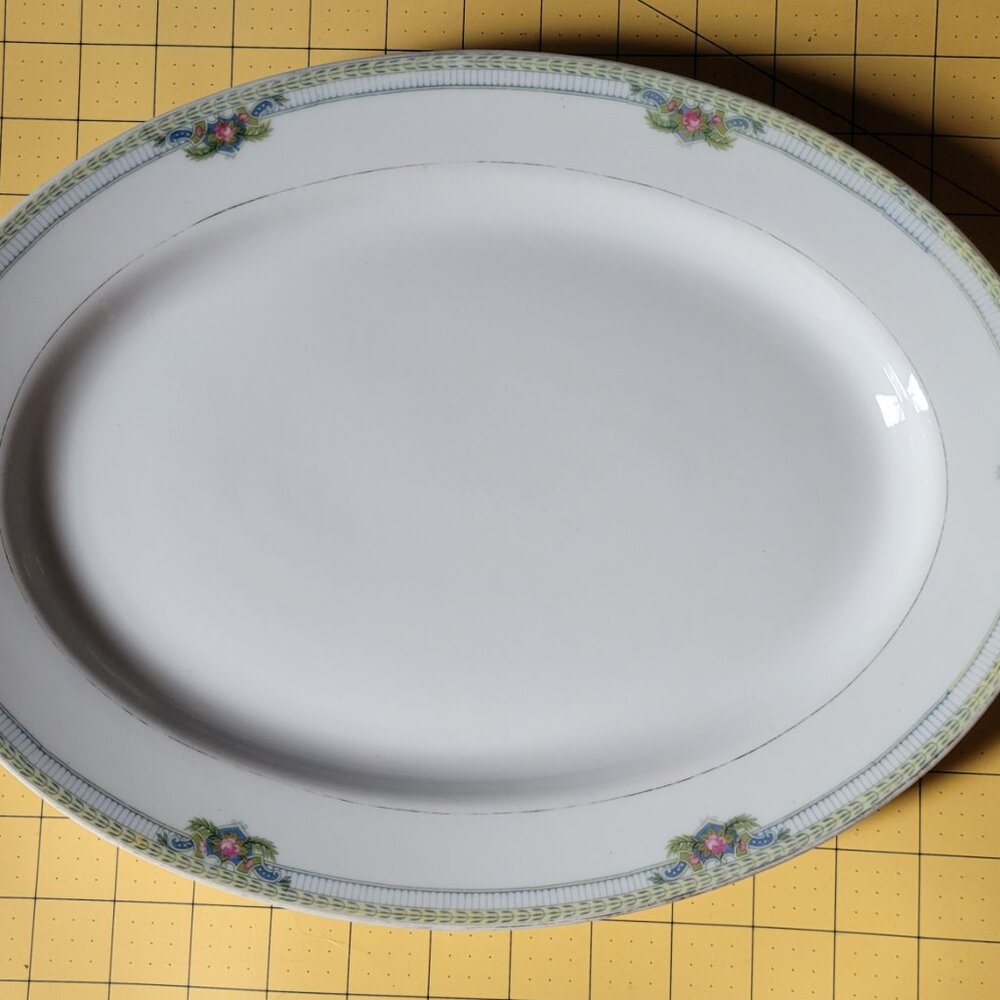 Vintage Noritake Oval Platter Style Pattern #58593